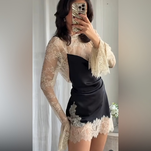 Zara Other - ZW COLLECTION LIMITED EDITION COMBINATION MINI DRESS